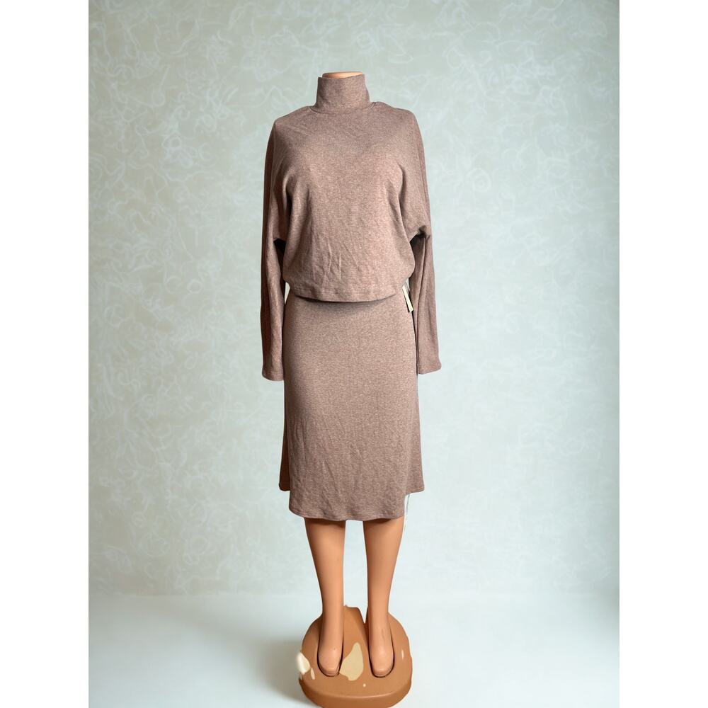 OGL MIDI SKIRT WITH LONG SLEEVE SHIRT WITH BUILTIN BRA SET SIZE S NWT - Picture 4 of 5